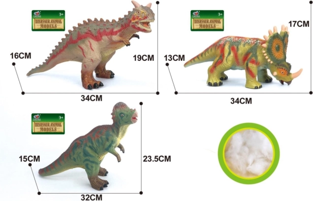 Puha dinoszaurusz 34 cm