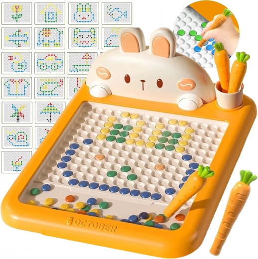 WOOPIE MagPad mágneses rajztábla – nyuszi és répa