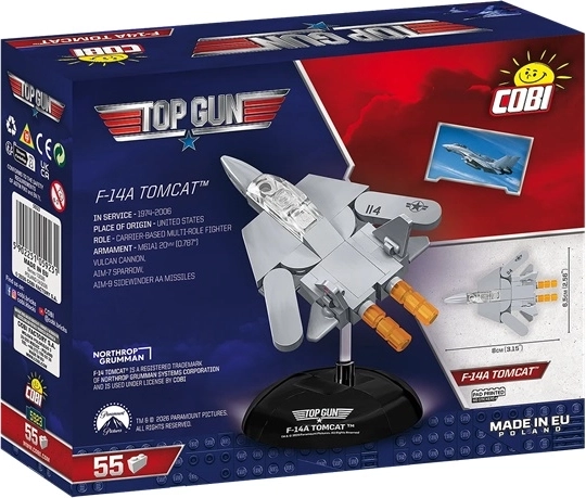 Cobi Top Gun F-14A Tomcat repülőgép építőkészlet 1:300
