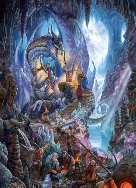 Sárkánybarlang puzzle 1000 darabos
