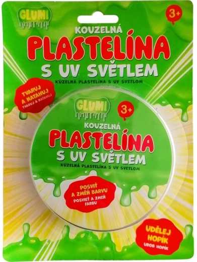 GLUMI varázsgyurma UV fénnyel