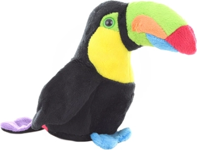 Plüss tukán 15 cm