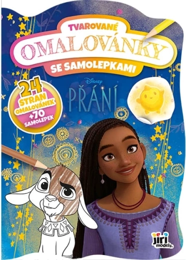 Formára vágott kívánságos kifestő