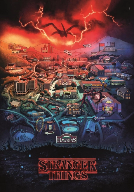 300 darabos Stranger Things puzzle