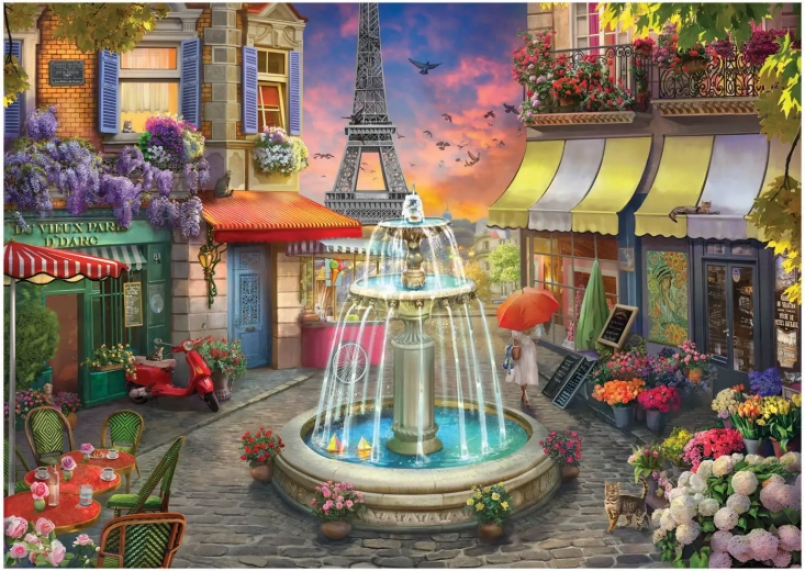 Puzzle Párizsi tér XL 700 darabos