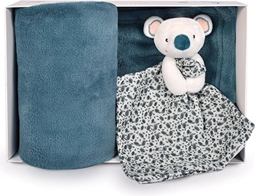 Koala ajándékszett – pléd és szundikendő DOUDOU
