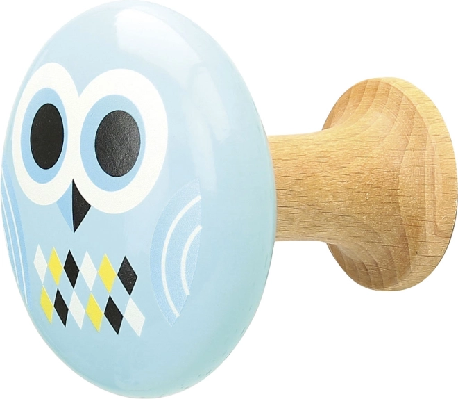 Fa fali akasztók gyerekeknek: Bagoly és Színes Deltoidok