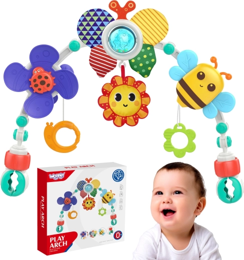 Woopie Baby játékív kiságyhoz, babakocsihoz és autósüléshez