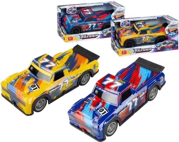 Gyermek pick-up világítással és daruval - 1 darab