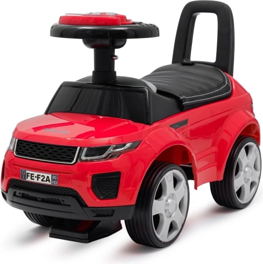 BABY MIX Prime SUV gyermek futóbicikli, piros, műbőr üléssel