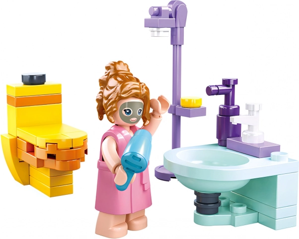 Sluban Girls Dream fürdőszoba építőkészlet