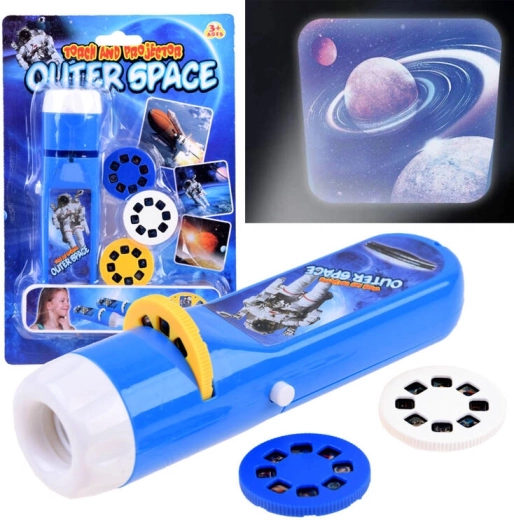 Gyermek projektor lámpa űr motívumokkal