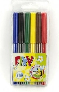Wiky színes filctoll készlet 6 db