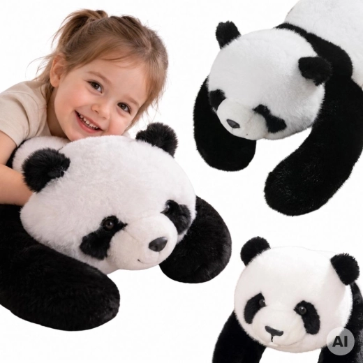 WOOPIE súlyozott érzékelést segítő plüsspanda, 2,5 kg