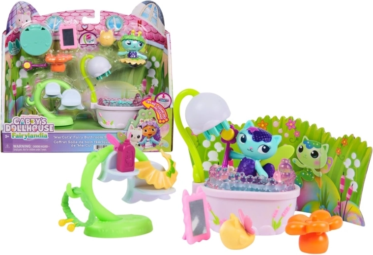 Spin Master Gabby’s Dollhouse – Sellőcica fürdőszoba (Bűvösország)