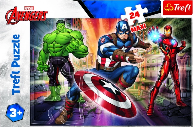 Puzzle 24 maxi darab a Bosszúállók világában