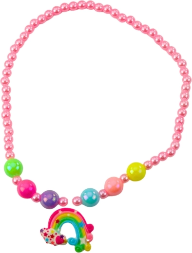 Színes, rugalmas nyaklánc