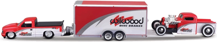 Maisto Design Team Haulers Chevrolet 454 SS pick-up utánfutóval és Chevy pickup