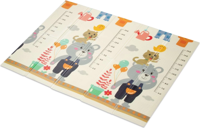 Kétoldalas grafika magasságmérővel