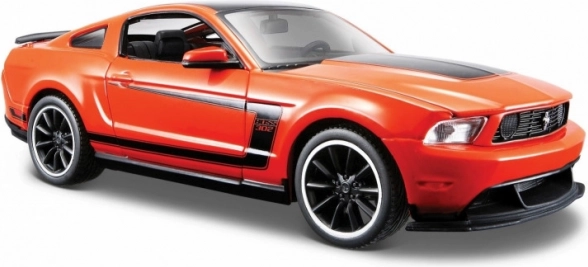 Fém modell FORD Mustang Boss 302 1:24 narancssárga