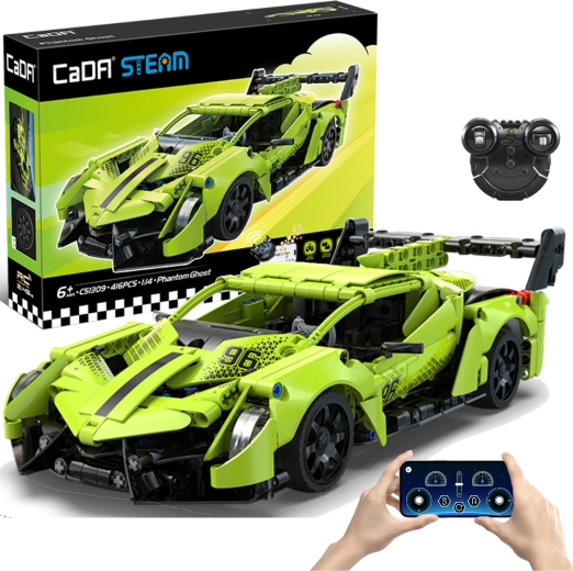 Cada Steam építőjáték RC sportautó Phantom Ghost 1:14 (416 darab)