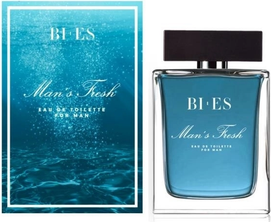 Férfi eau de toilette BI-ES Man's Fresh 90 ml teszter