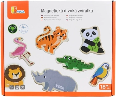 Viga fa mágnesek – vadállatok