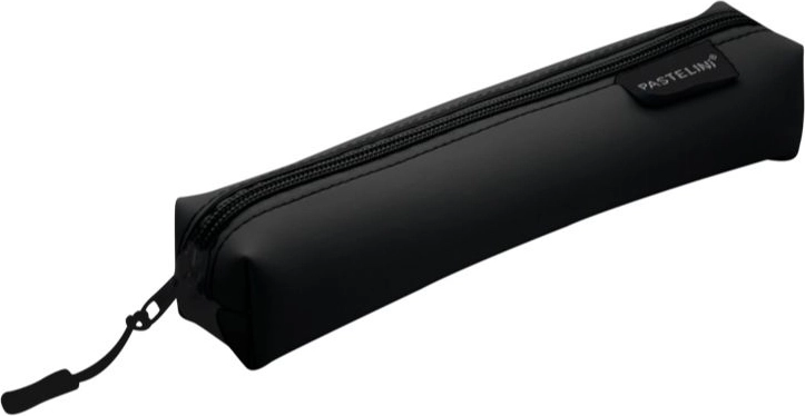 Keskeny PASTELINI fekete etui rugalmas rögzítéssel