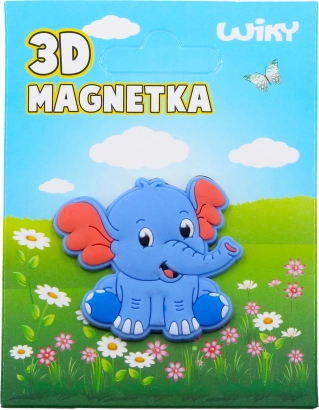 Elefánt alakú mágnes 4,5 cm
