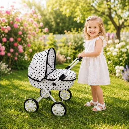 New Baby Anička dots babakocsi babáknak