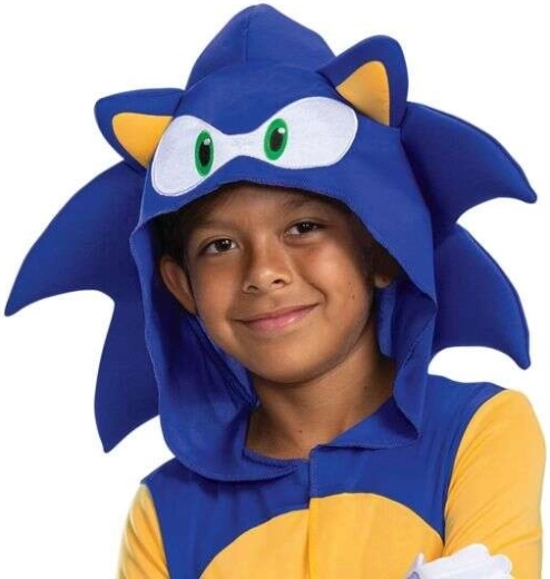 Autentikus kapucni Sonic megjelenéssel