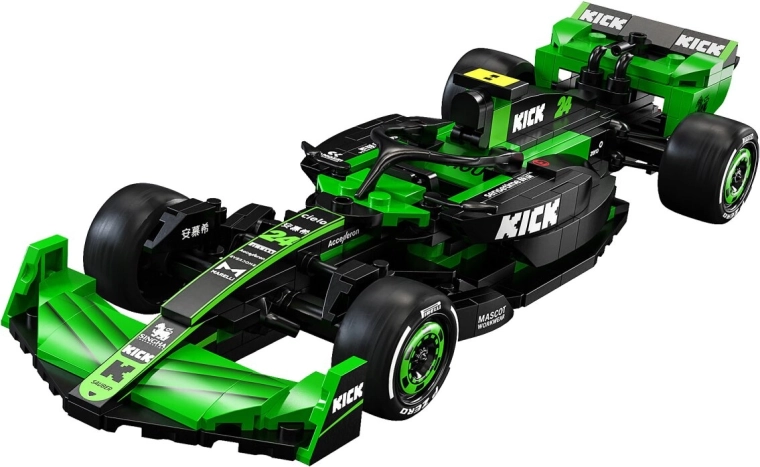 CaDA KICK Sauber F1® Team C44 2024 zöld építő készlet