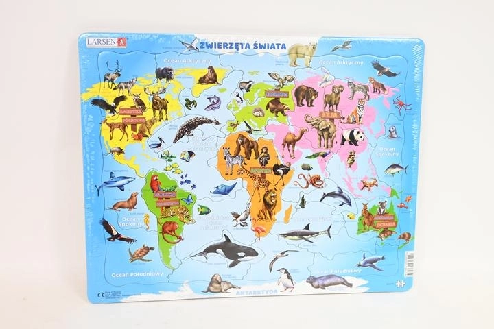 Larsen A világ állatai – oktató puzzle