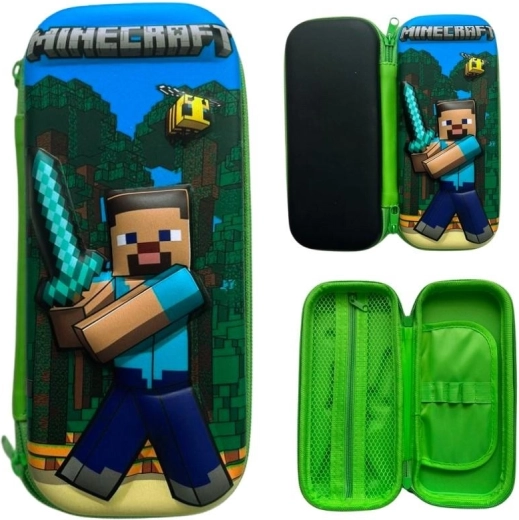 Minecraft 3D iskolai tolltartó