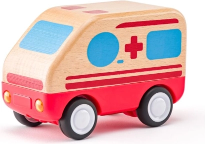 Mentőautó hang- és fényhatásokkal