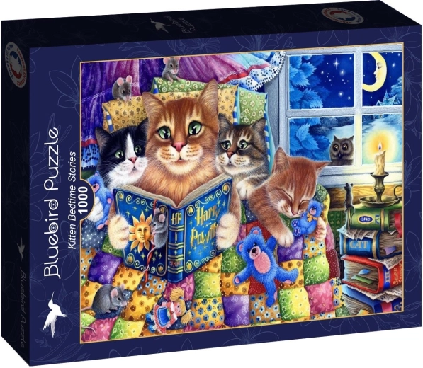 Bluebird puzzle Kiscicák és esti mesék 1000 darab