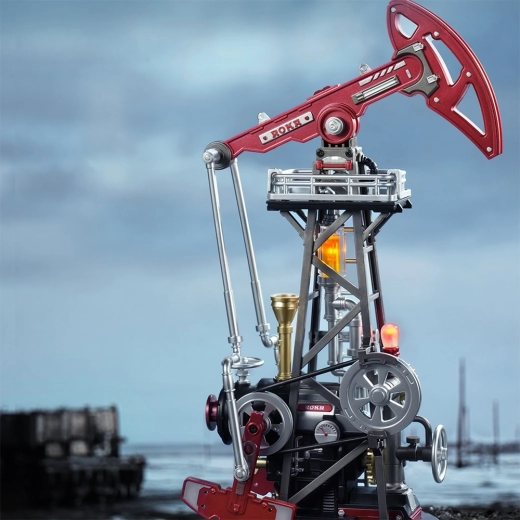 Autentikus lengő mozgás fogaskerekekkel és dugattyúval