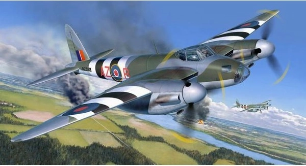 Mosquito Mk. IV műanyag repülőgép-makett