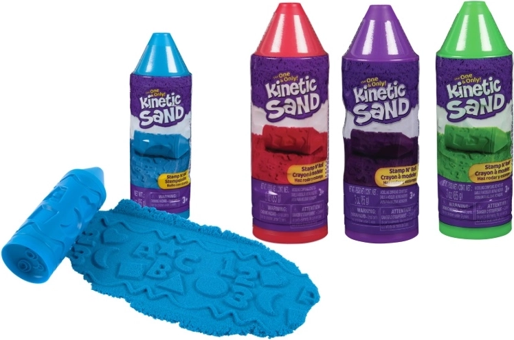Kinetic Sand mintázó henger 4 kerékkel – Spin Master