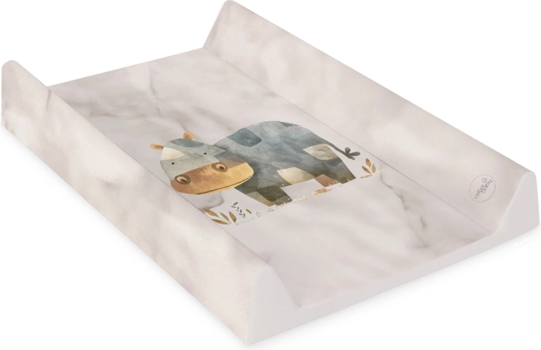 Ceba Baby puha pelenkázó alátét Basic cosy hippo 50 × 70 cm