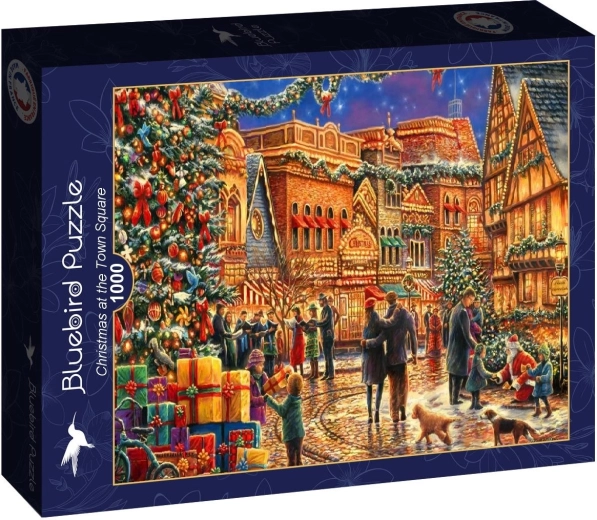 Bluebird puzzle Karácsony a téren 1000 darab - 1 db