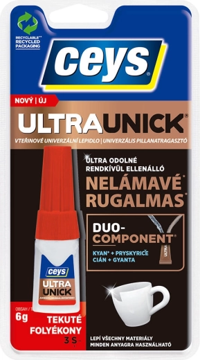 CEYS UltraUnick pillanatragasztó 6 g
