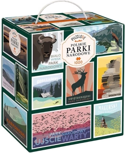 Puzzle Puzzlove Lengyel Nemzeti Parkok 1000 darab