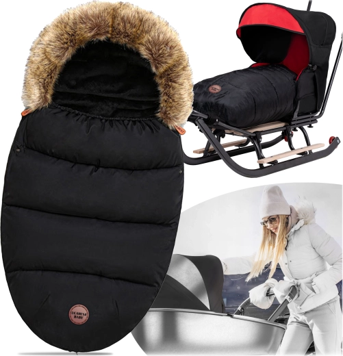 Univerzális használat babakocsikhoz és szánkóra