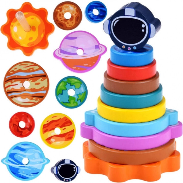 Fa űrtematikus rakosgató