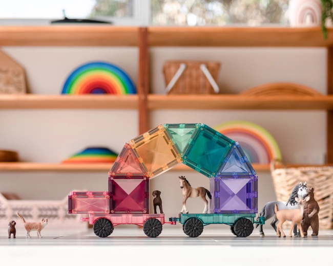 Erős mágnesek a stabil 3D építményekhez