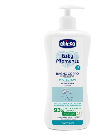 Chicco Baby Moments Protection babafürdető gél 0 hó+, 750 ml