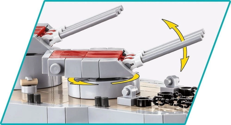 Élethű részletek és mozgatható tornyok