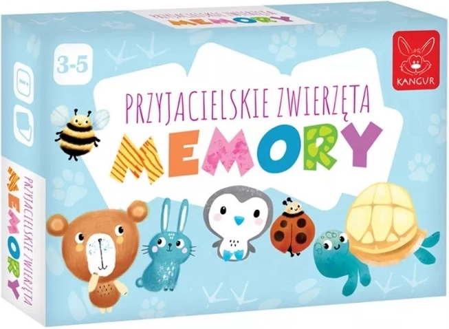 Memóriajáték Barátságos állatkák