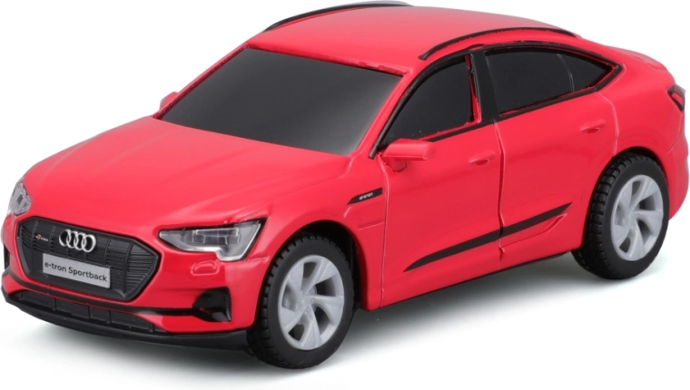 Maisto RC fém Audi e-tron Sportback modell 1:41 világítással és Bluetooth-szal